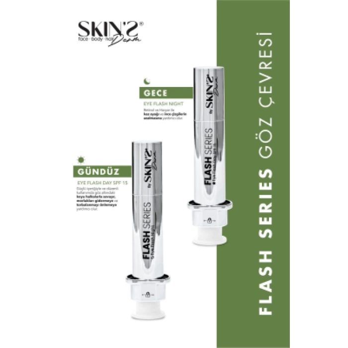 Skins Derm Eye Flash Day & Night Göz Kremi