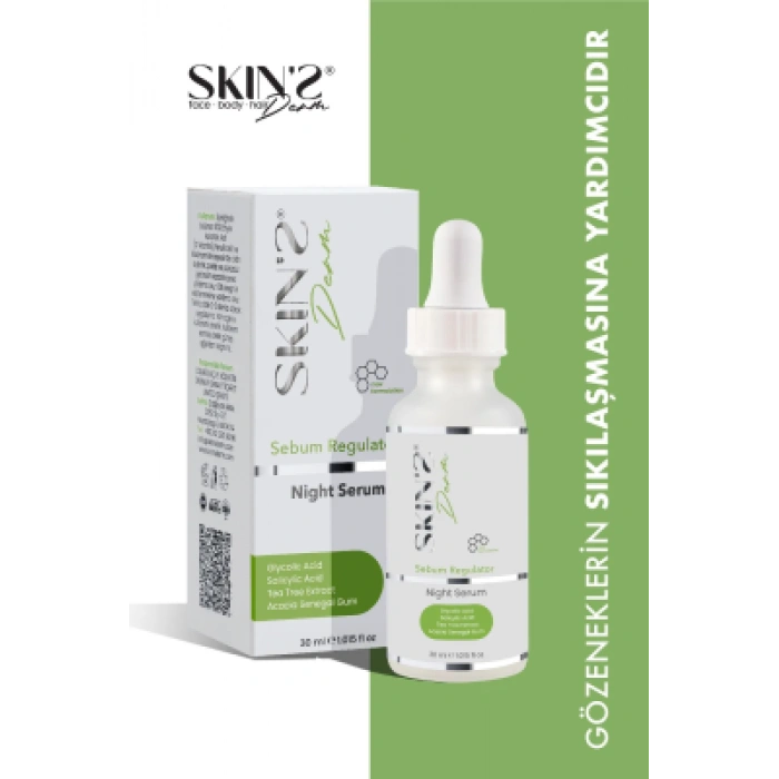 Skins Derm Sebum Regulator Night Serum 30 ml