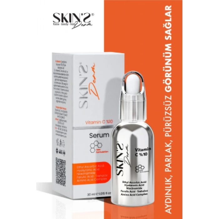 Skins Derm Vitamin C %10 Serum 30 ml