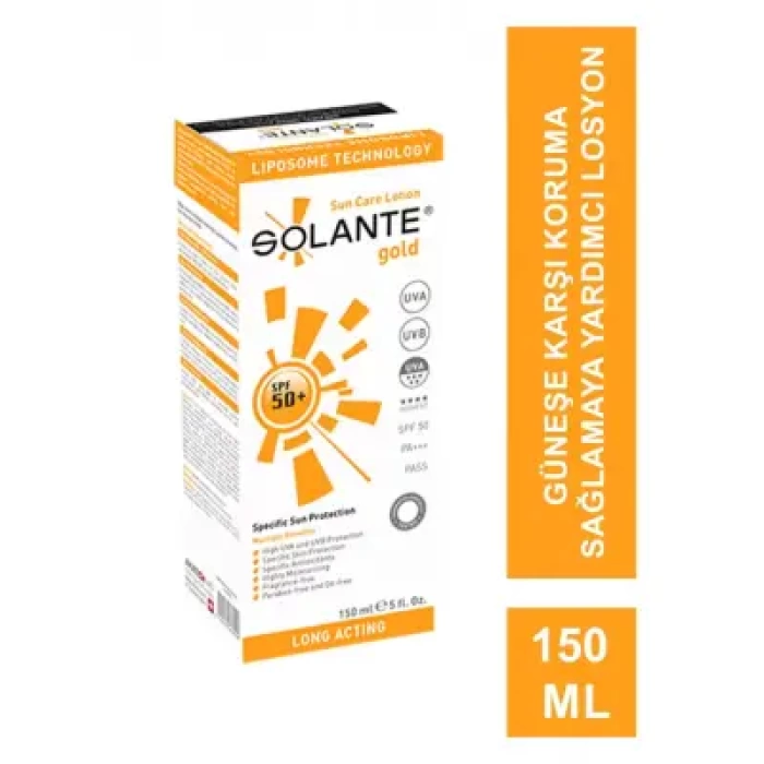 Solante Gold SPF 50+ Güneş Koruyucu Losyon 150 ml