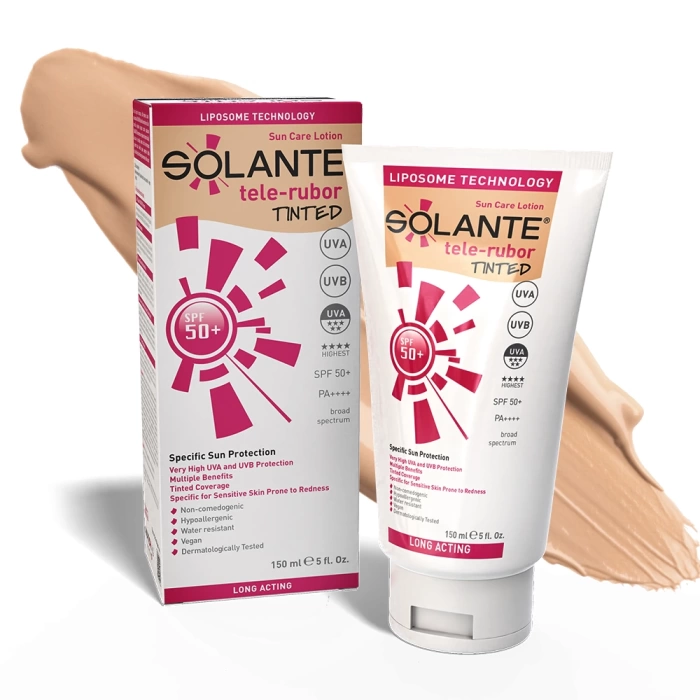 Solante Tele-Rubor Tinted Spf50 Losyon 150ml