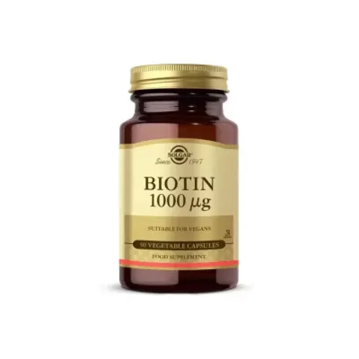 Solgar Biotin 1000 mcg 50 Kapsül