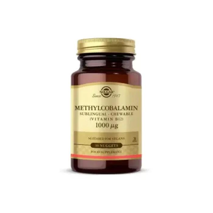 Solgar Methylcobalamin (B12) 1000 mcg 30 Dilaltı Tablet
