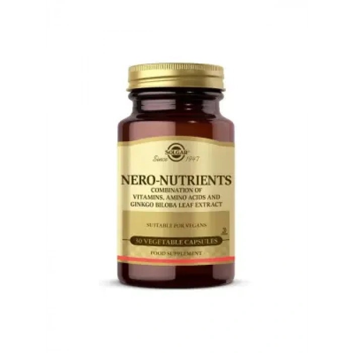 Solgar Nero Nutrients 30 Kapsül