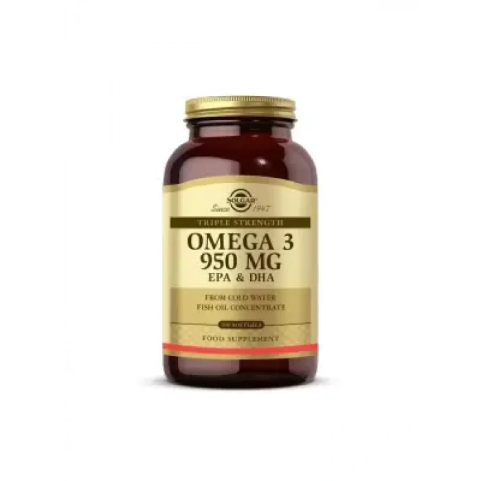 Solgar Omega 3 950 mg 100 Yumuşak Jelatinli Kapsül