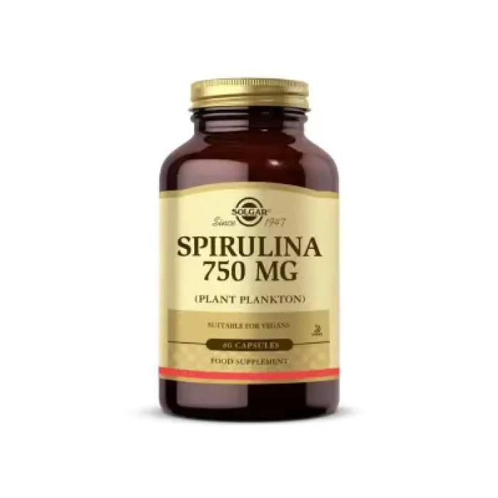 Solgar Spirulina 750 Mg 80 Kapsül