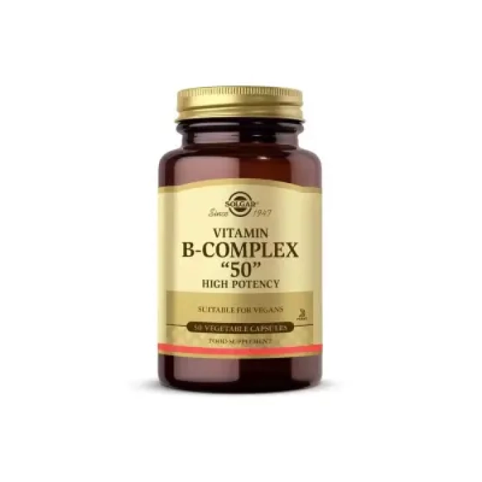 Solgar Vitamin B-Complex -50- 50 Kapsül