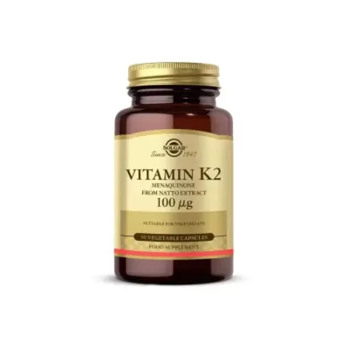 Solgar Vitamin K2 100 mcg 50 Kapsül