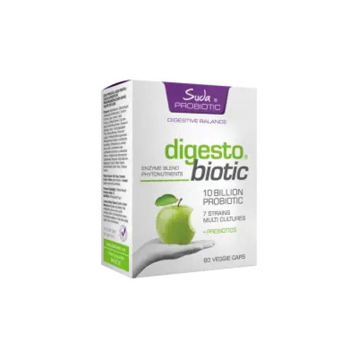 Suda Probiotic Digestobiotic 60 Vegan Kapsül