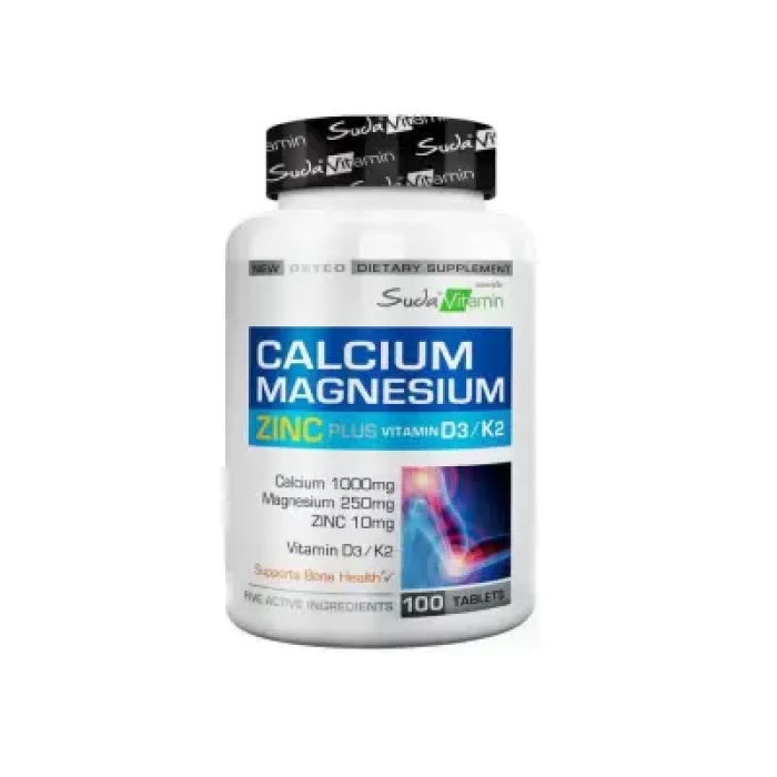 Suda Vitamin Calcium Magnesium Zinc Plus 100 Tablet