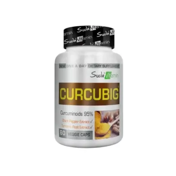 Suda Vitamin Curcubig 60 Bitkisel Kapsül