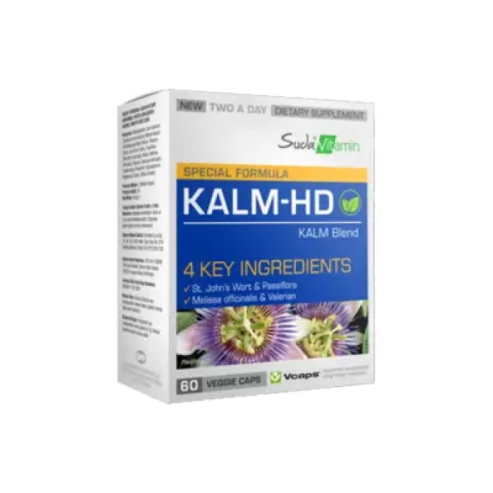 Suda Vitamin Kalm-HD 60 Bitkisel Kapsül
