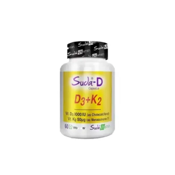 Suda Vitamin Suda-D D3+K2 Takviye Edici Gıda 60 Kapsül