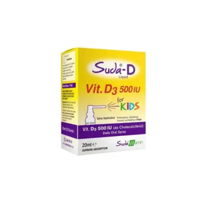Suda Vitamin Vitamin D3 500IU For Kids 20 ml