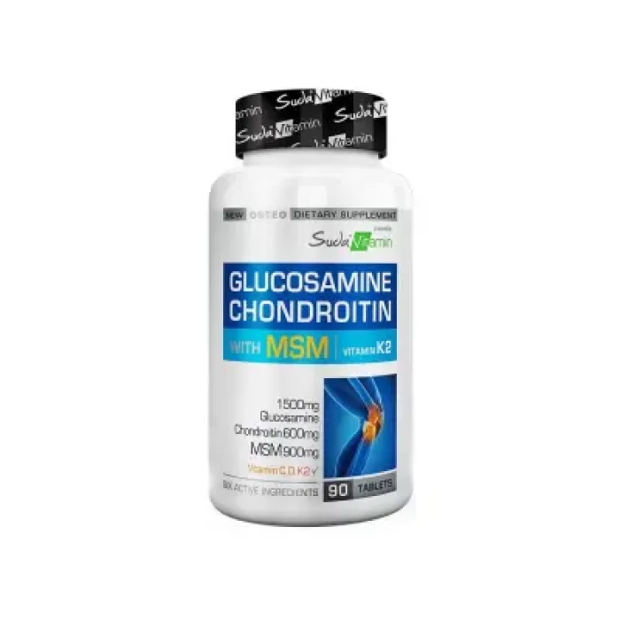 Suda Vitamin Vitamins Glucosamine Chondroitin MSM Vitamin K2 90 Tablet