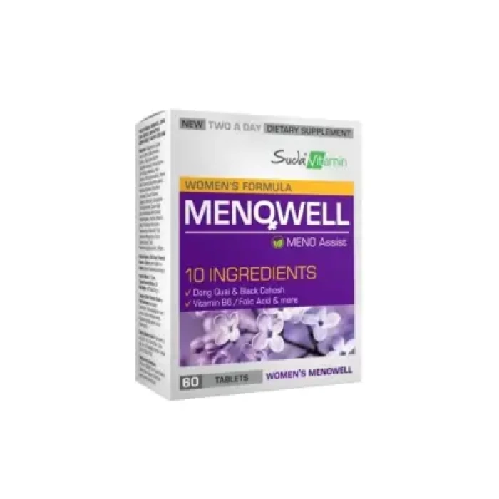 Suda Vitamin Vitamins Womens Formula MenoWell 60 Tablets