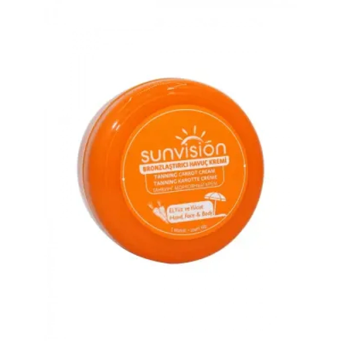 Sunvision Bronzlaştırıcı Havuç Kremi 100 ml