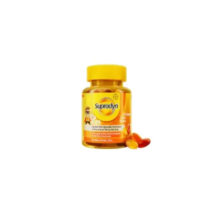 Supradyn Kids Multivitamin ve Mineral 60 Çiğnenebilir Tablet