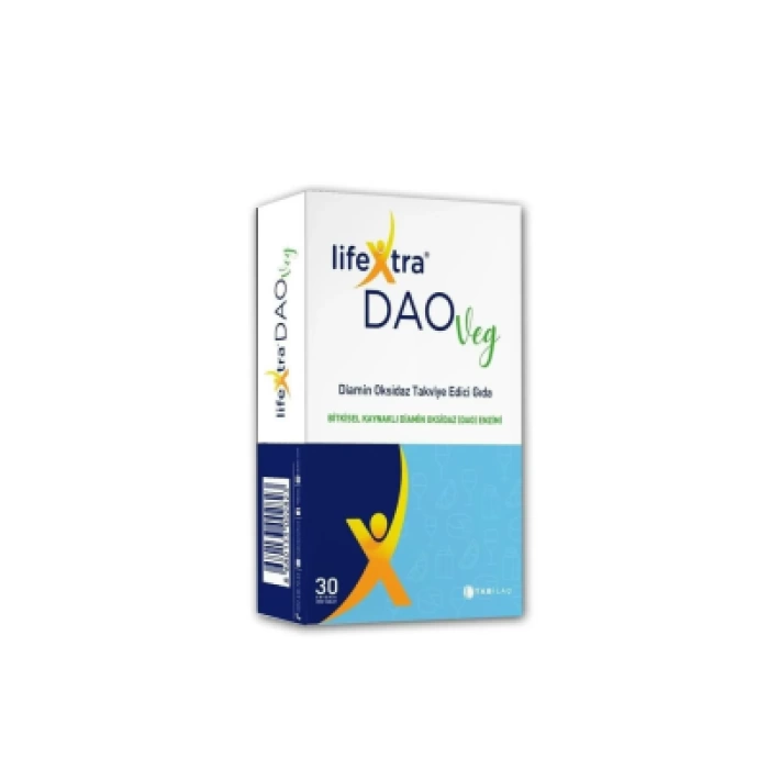 Tab İlaç LifeXtra Dao Veg 30 Tablet