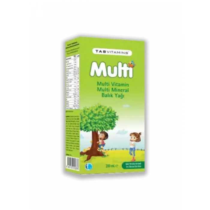Tab İlaç Vitamins Multi 200ml