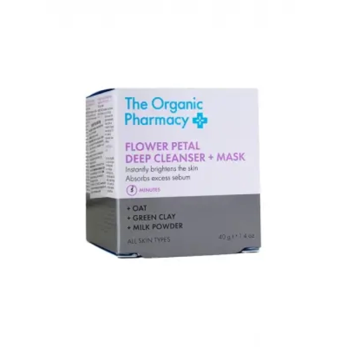 The Organic Pharmacy Flower Petal Deep Cleanser & Mask 40gr