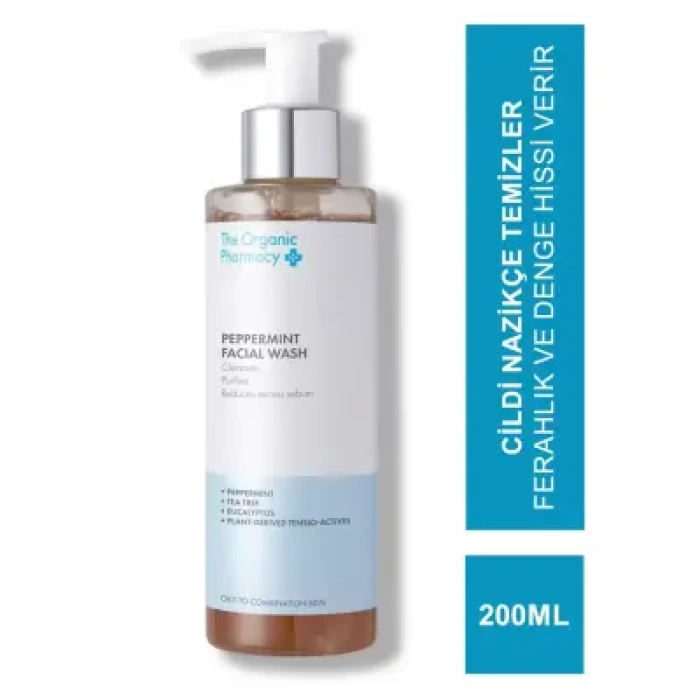 The Organic Pharmacy Peppermint Facial Wash 200 ml