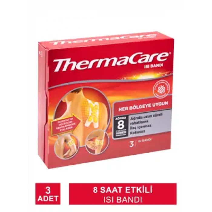 ThermaCare Her Bölgeye Uygun Isı Bandı 3 Adet