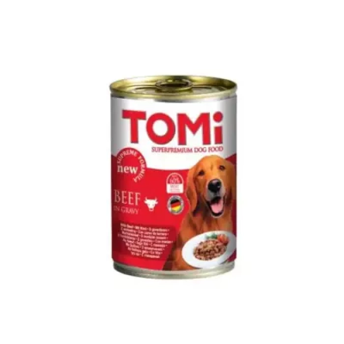 Tomi Biftek Etli Köpek Konservesi 400 Gr