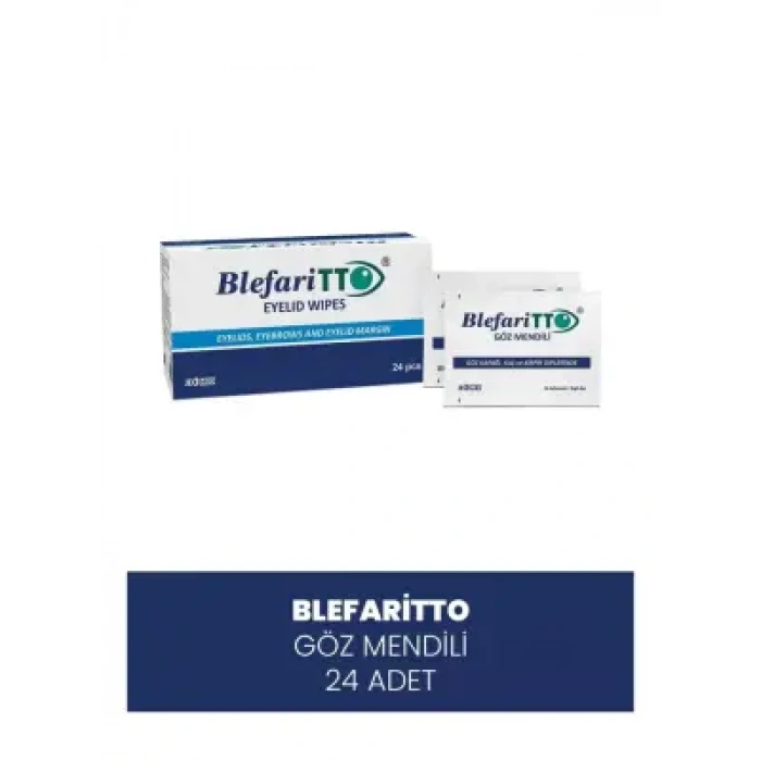 TTO Blefaritto Göz Çevresi Mendili 24 Adet