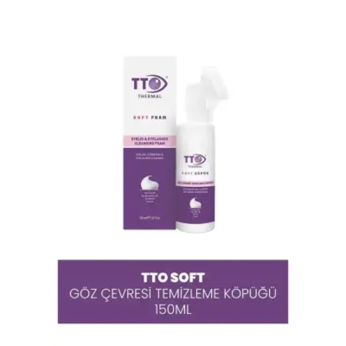 TTO Soft Göz Çevresi Temizleme Köpüğü 150ml