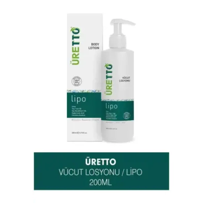 TTO Üretto Lipo Vücut Losyonu 200ml