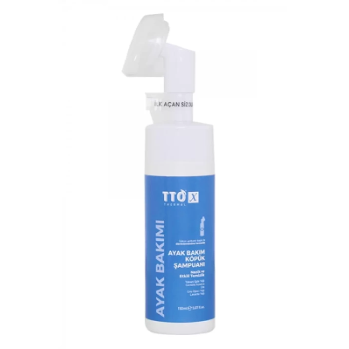 TTO X Aplikatörlü Köpük Ayak Bakım Şampuanı 150ml