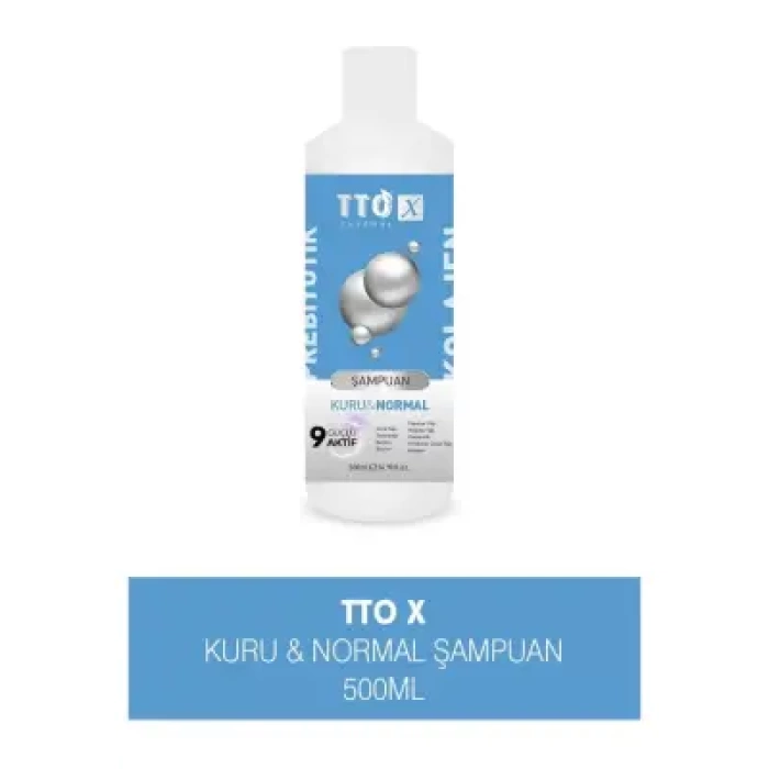 TTO X Kolajen ve Prebiyotik Kuru & Normal Saçlar Şampuan 500ml