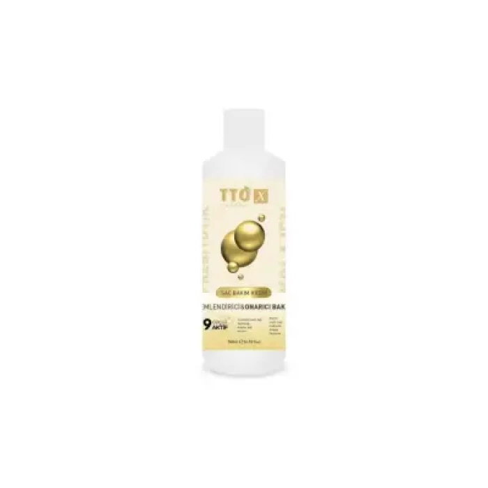 TTO X Kolajen ve Prebiyotik Nemlendirici & Onarıcı Saç Bakım Kremi 500ml