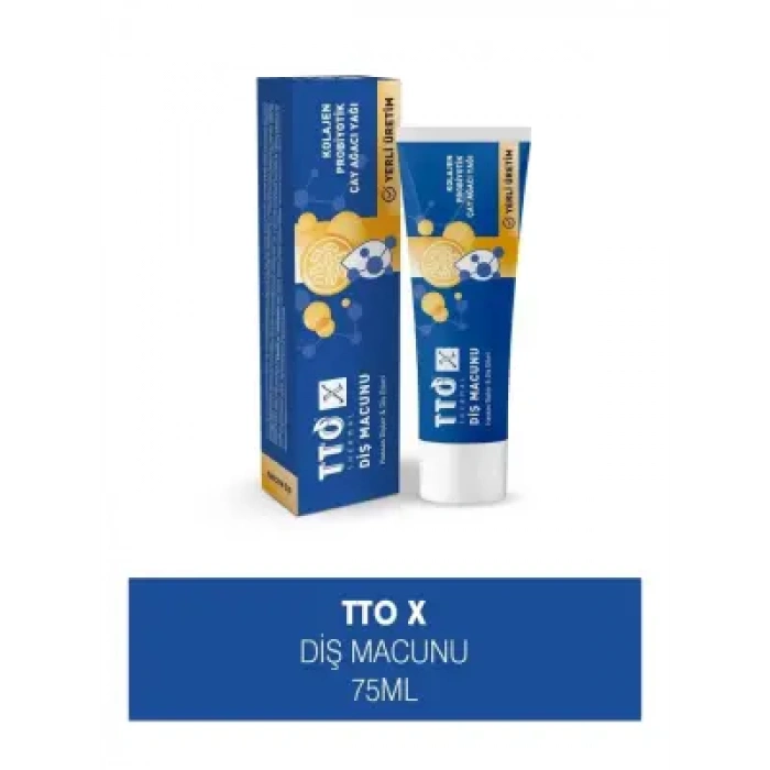 TTO X Probiyotik Diş Macunu 75ml