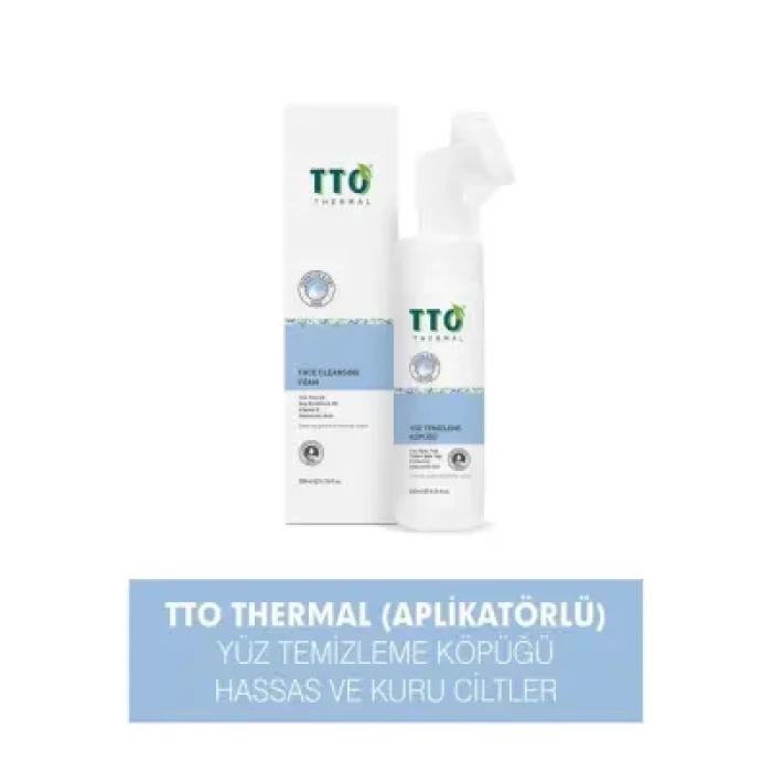 TTO Yüz Temizleme Köpüğü ( Hassas & Kuru Ciltler ) 200 ml