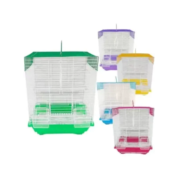 UB300R-Düz Çatılı Kafes Renkli 33*45*25,5 cm