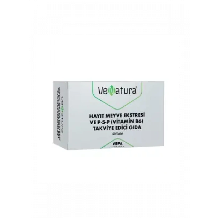 Venatura Hayıt Meyve Ekstresi ve P-5-P Vitamin B6 Takviye Edici Gıda 60 Tablet
