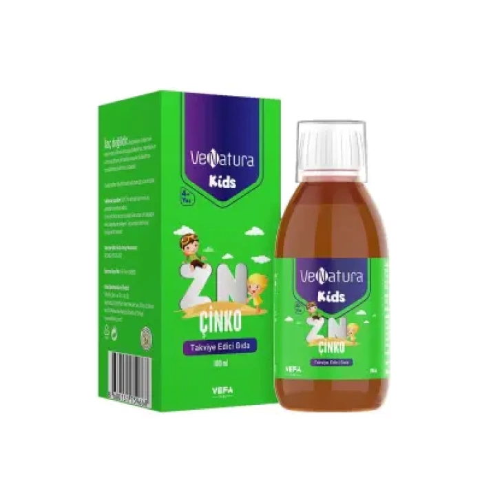 VeNatura Kids Çinko Takviye Edici Gıda 100 ml