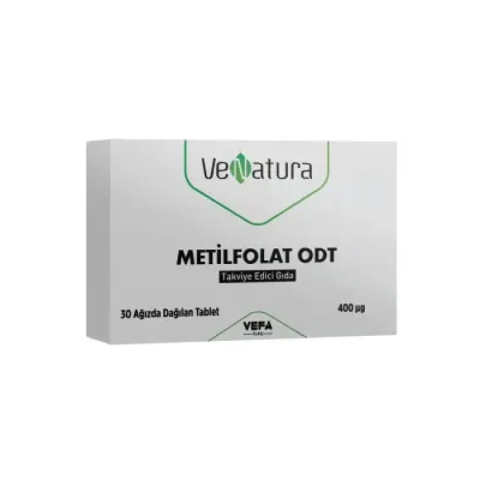 VeNatura Metilfolat Odt Takviye Edici Gıda 30 Tablet