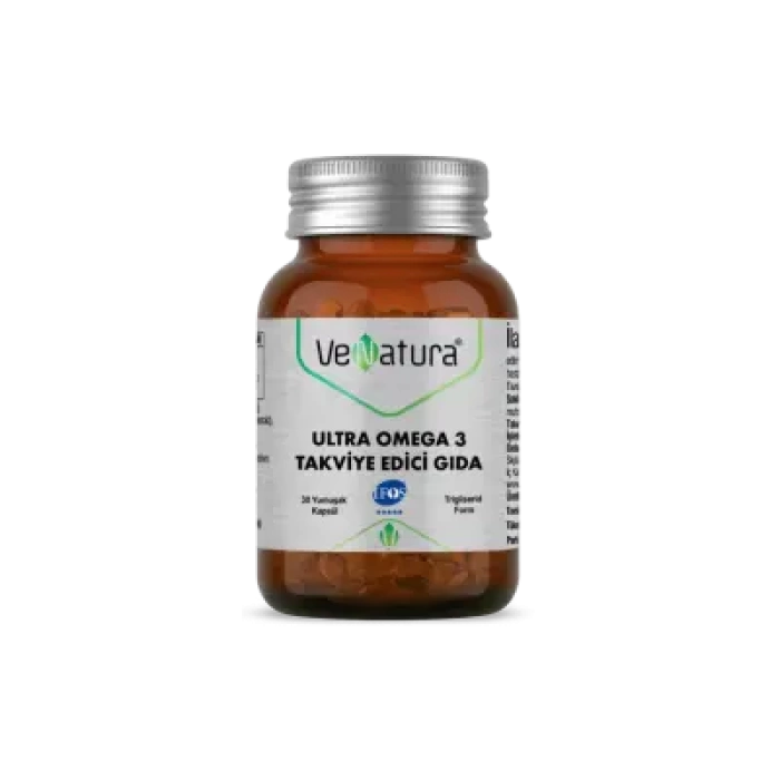 VeNatura Ultra Omega 3 Takviye Edici Gıda 30 Kapsül