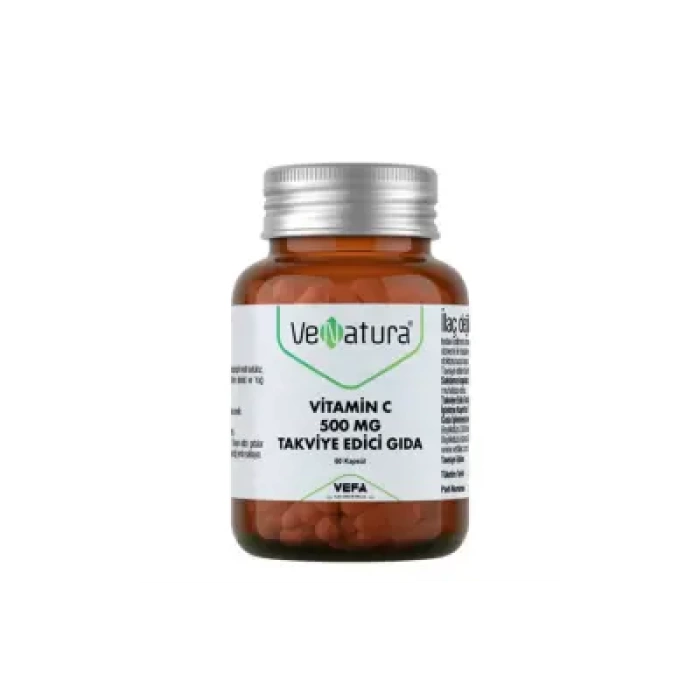VeNatura Vitamin C 500 MG Takviye Edici Gıda 60 Kapsül