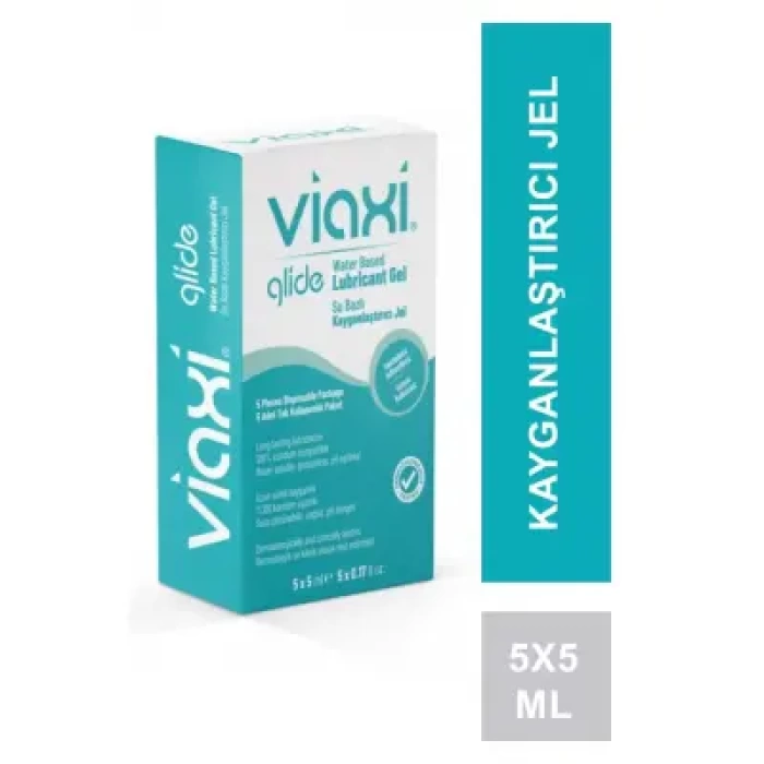 Viaxi Glide Kayganlaştırıcı Jel Sade 5x5 ml