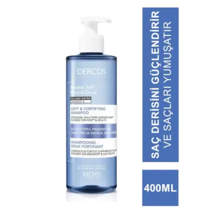Vichy Dercos Mineral Soft Shampoo 400 ml
