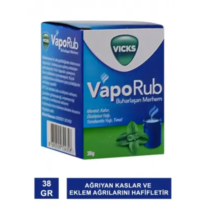 Vicks VapoRub Buharlaşan Merhem 38gr