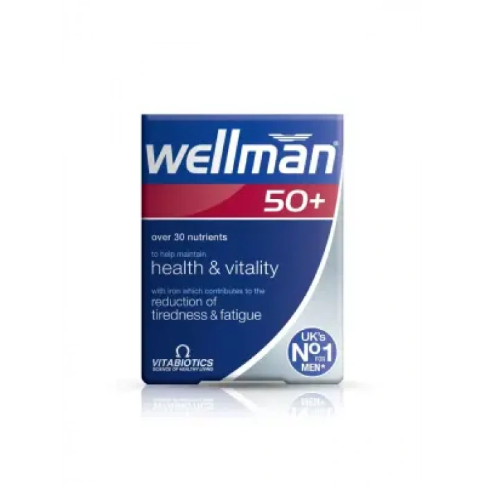 Vitabiotics Wellman 50+ 30 Tablet