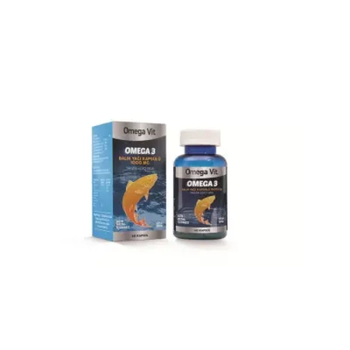 Vitamaks Omega Vit Omega 3 1000mg 60 Kapsül