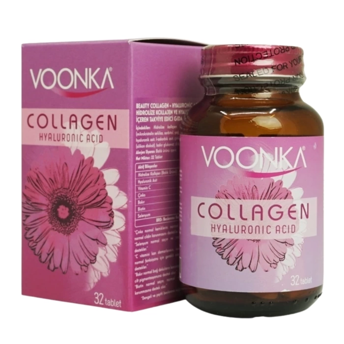 Voonka Beauty Collagen Hyaluronic Acid 32 Tablet
