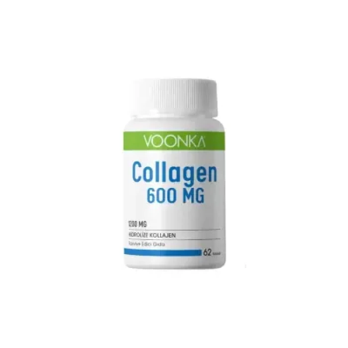 Voonka Collagen 600 Mg Takviye Edici Gıda 62 Kapsül