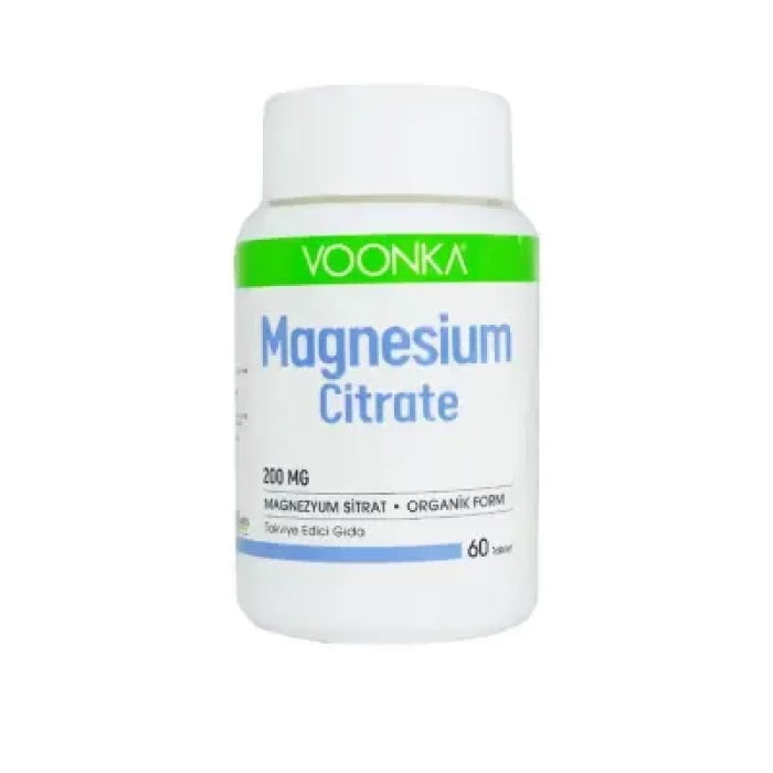 Voonka Magnesium Citrate 60 Kapsül